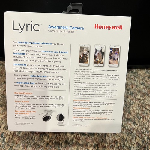 Honeywell Lyric Kamera RCH8480WF1004 - Bild 2 von 4
