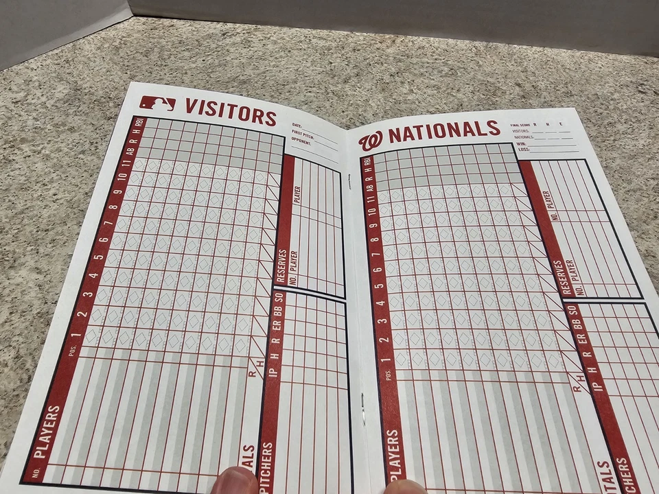 Washington Nationals MLB 2016 Program June 27 - July 6 - Image 3 of 4