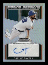 2022 Panini Prizm Draft Picks #SS-CT Carlos Tavera Signing Sessions