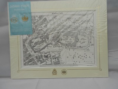 Windsor Castle Ordnance Survey Map ~ The Queen's Golden Jubilee 2002