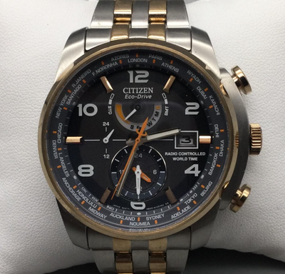 Citizen Eco-Drive Watch Mens 42mm H820-S0872 Radio Controlled