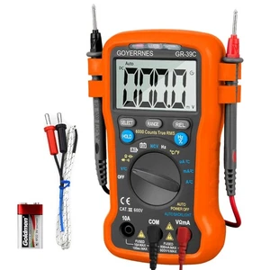GR-39C Multimètre numérique TRMS 6000 Nombres Mini AC DC Compteur d ' ampères NEW