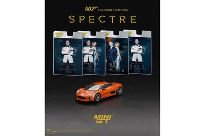 1:64 Mini GT - Jaguar C-X75 James Bond 007 Spectre Blister Englisch #MGT903-007E