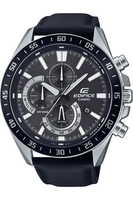CASIO Watch - EFV-620L-1AVUEF for Male Black in Stainless Steel