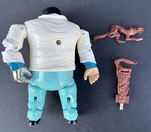HASBRO C.O.P.S. 1988 n Crooks BIG BOSS Crime Boss Villain COMPLETO con animale domestico e canna - Foto 2 di 11