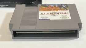 Dusty Diamond's All-Star Softball (Nintendo NES 1990) Cart & Box Only