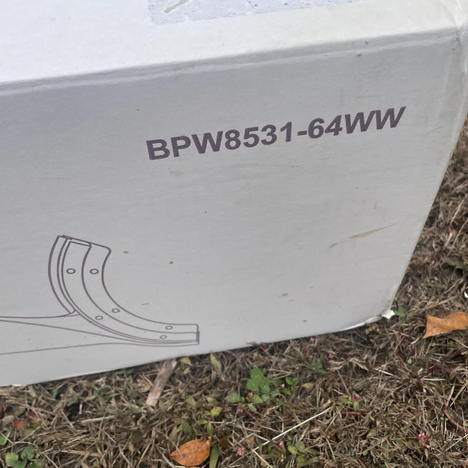 NEW Fanimation BPW853 1BPW8531-64WW Wrap Custom Set of 3 Blades 64" inch WHITE - Image 3 of 4