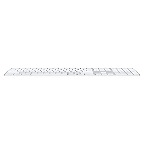 Apple MK2C3LL/A Magic Keyboard with Touch ID and Numeric Keypad - White Keys - Picture 2 of 5