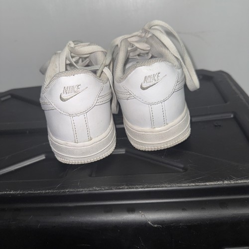 Size 3Y Nike Air Force 1 LE Low Triple White DH2920–111 2022 Clean Clean Clean - Picture 2 of 6