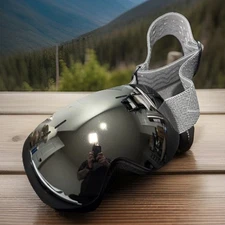 Snowboard Ski Goggles Anti-Fog UV400 Wide Lens Mirror Shield Unisex