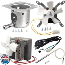 Pellet Grill Repair Kit,Upgraded 2.0 RPM Auger Motor, Induction F