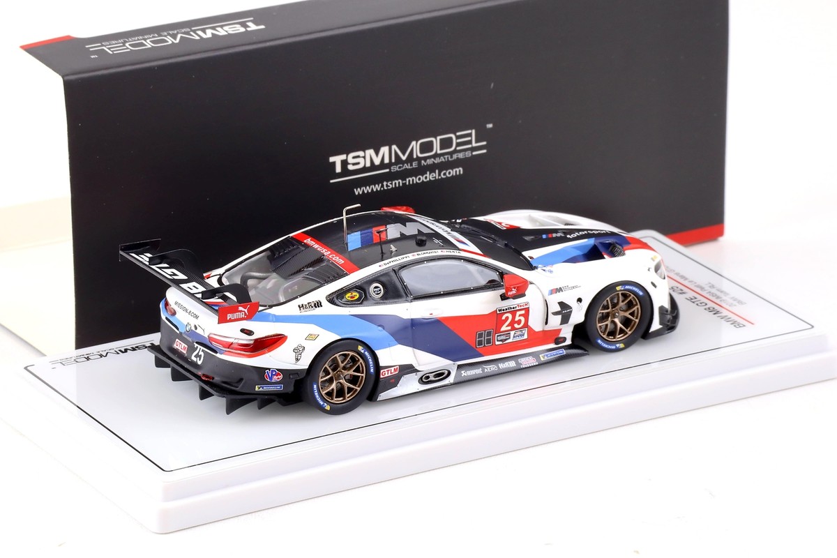 1/43 TSM MODEL BMW M8 GTE 2018 ルマン 1/43 TSM model bmw m8 GTE! - YouTube