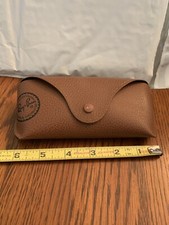 ray ban leather brown case only for sunglasses replacement hard case elegance