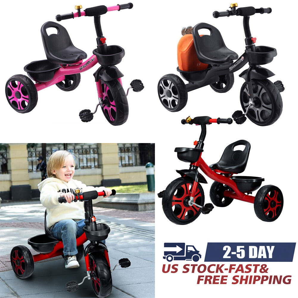 Balance Bike for 2-7 Years Old Kids Toddler with Pedal Training Bicycle Toys