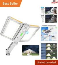 High Brightness Solar Outdoor Lights with Motion Sensor and IP65 Waterproof