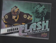 MALCOLM SUBBAN 2015-16 UPPER DECK OVERTIME FLASH OF EXCELLENCE CARD #FOE-19