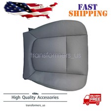 Driver Bottom Seat Cover For F350 F450 2011-2016 Ford F250 F550 Xl Gray Driver Bottom Seat Cover For F350 F450 2011-2016 Ford F250 F550 Xl Gray