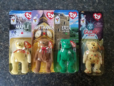 vtg 1999 McDonalds TY Teenie beanie babies complete set of 4