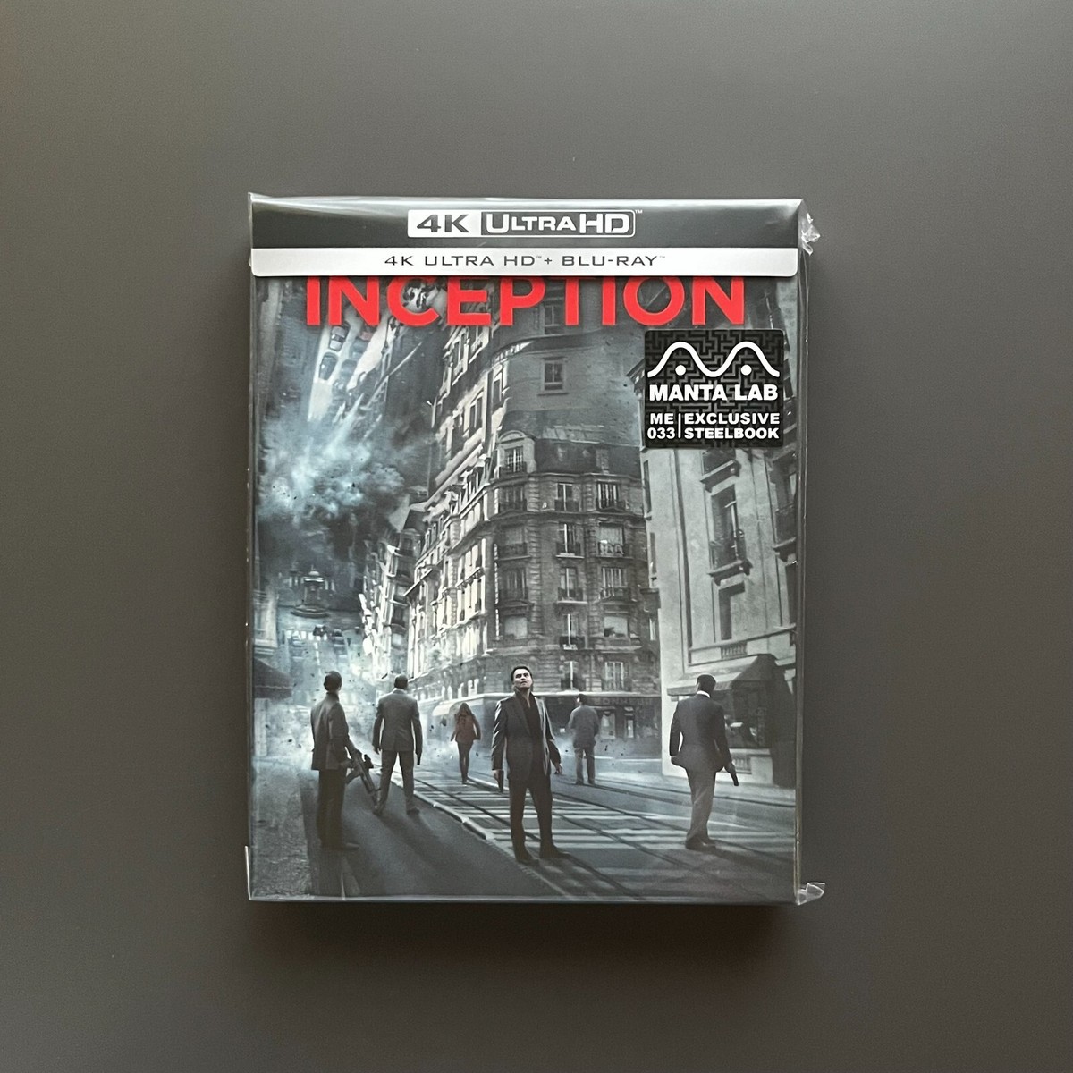 INCEPTION STEELBOOK MANTA LAB [4K+2D+BONUS] FULL SLIP | eBay