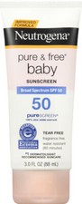 NEUTROGENA PURE BABY SPF 50 LOTION 3OZ