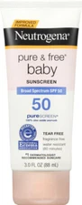 NEUTROGENA PURE BABY SPF 50 LOTION 3OZ