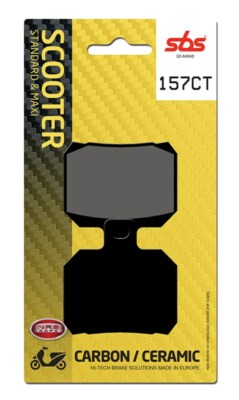 SBS 157CT Brake Pads Rear Keeway Silverblade 150 2007