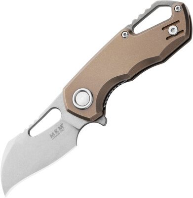 New MKM-Maniago Knife Makers Isonzo Linerlock Hawkbill TI Folding Pocket Knife