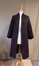 Bamford Double Face 100% Cashmere Burgundy Coat, Size Eu 38 Uk 10 Nwot Rrp £1800