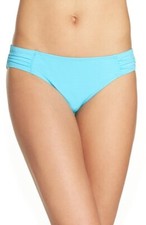 Tommy Bahama Women's 185416 Pearl Shirred Hipster Bikini Bottom Swimwear Size XS