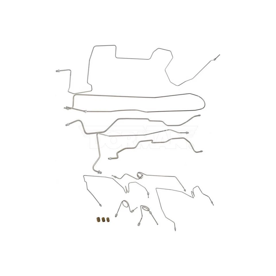 Dorman 919-225 不锈钢刹车线套件 适合 95-98 雪佛兰 GMC 卡车皮卡 — 第 2/4 张图片