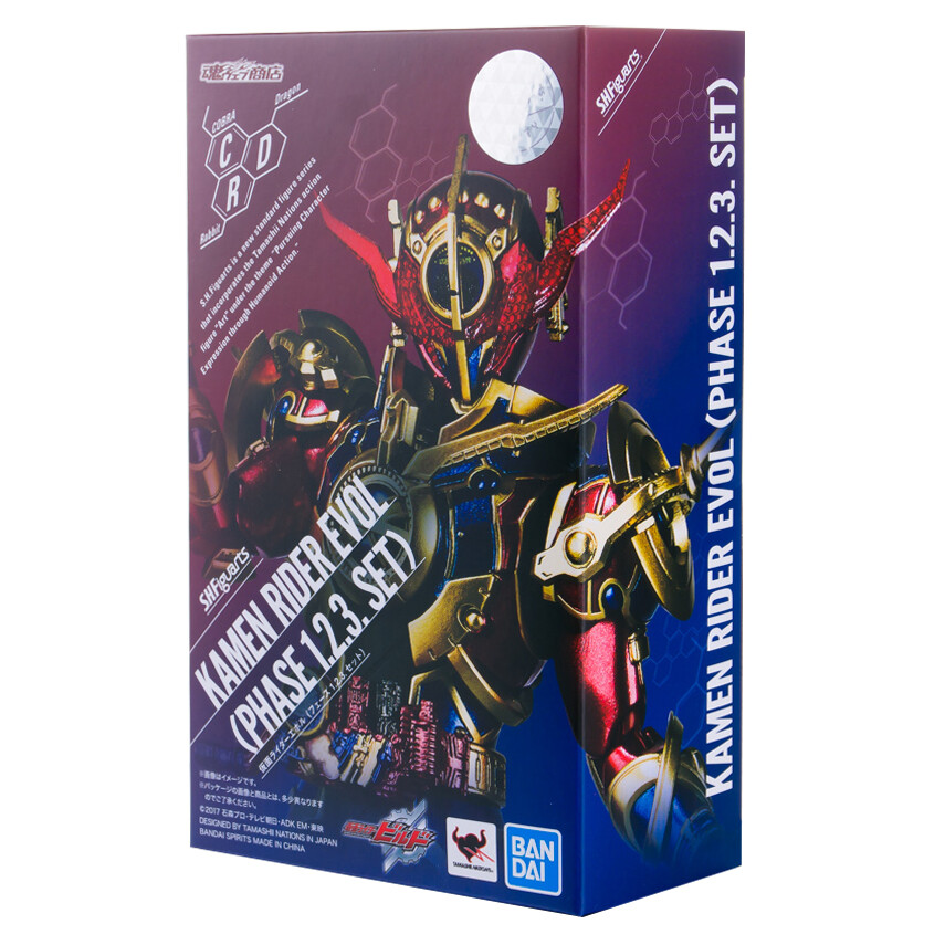 特撮 KAMEN RIDER EVOL (PHASE 2, 3 SET) S.H.Figuarts Kamen Rider Evol Phase 1. 2. 3. Set Action