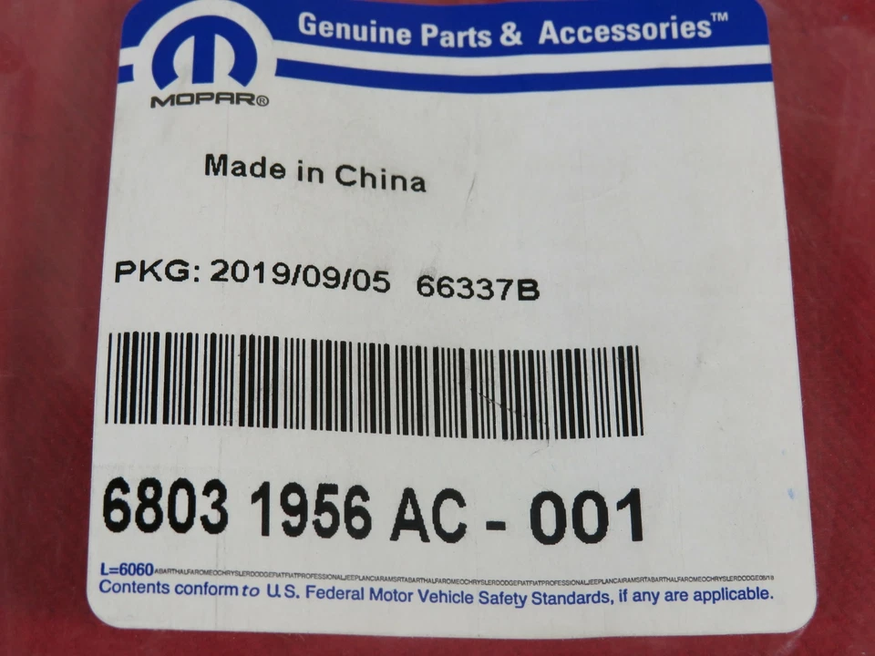 Pedal de freno de emergencia Dodge Ram Chrysler Jeep NUEVO OEM MOPAR Foto 4 de 4