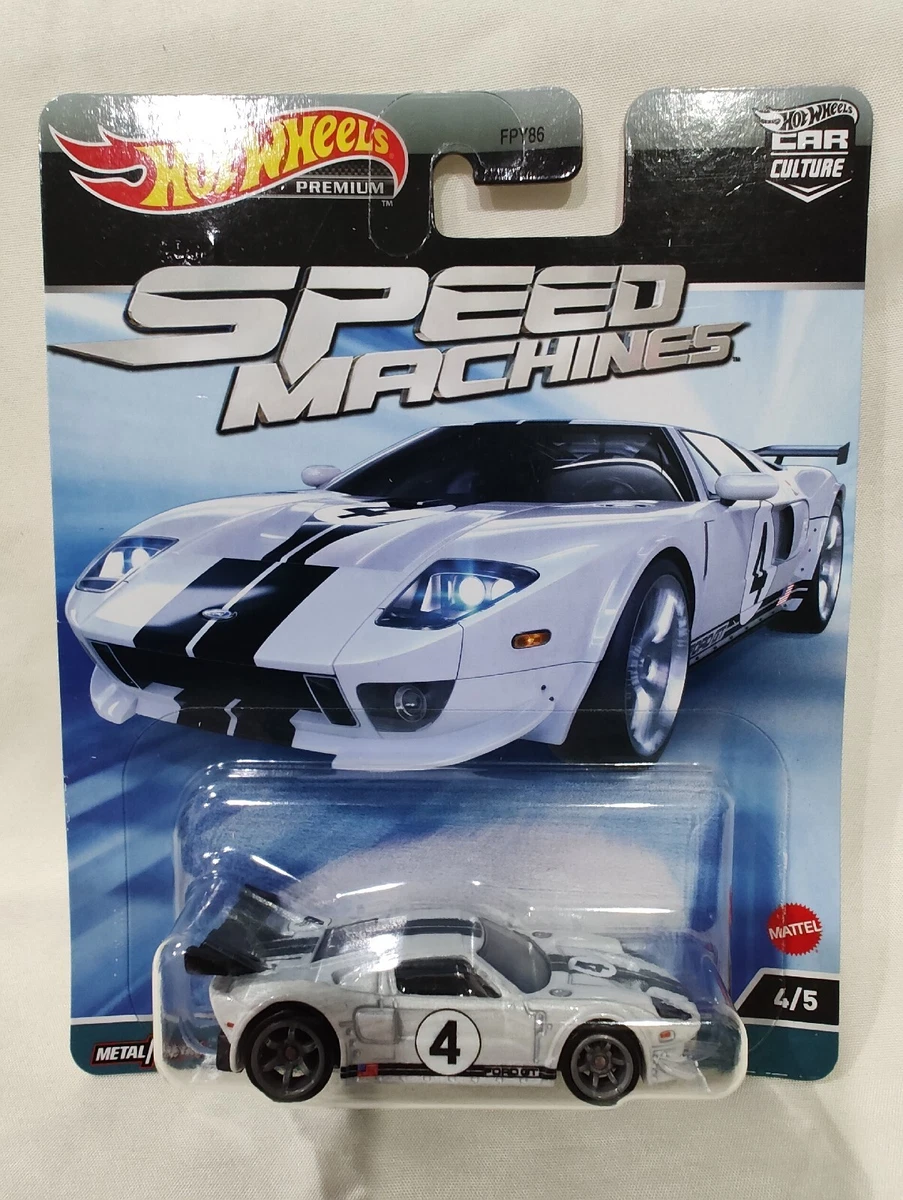 Hot Wheels Speed Machines Ford GT White 1:64 – DIECAST ENTHUSIAST