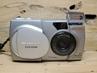 Olympus D-510 Zoom 2.1 Megapixel Camera-Not Tested In Canon