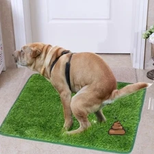 Washable Dog Grass Mat Reusable Odor Free Easy Clean Pee Pad