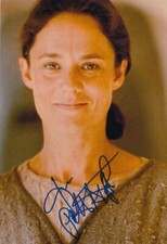 PERNILLA AUGUST signed Autogramm 20x30cm STAR WARS in Person autograph COA