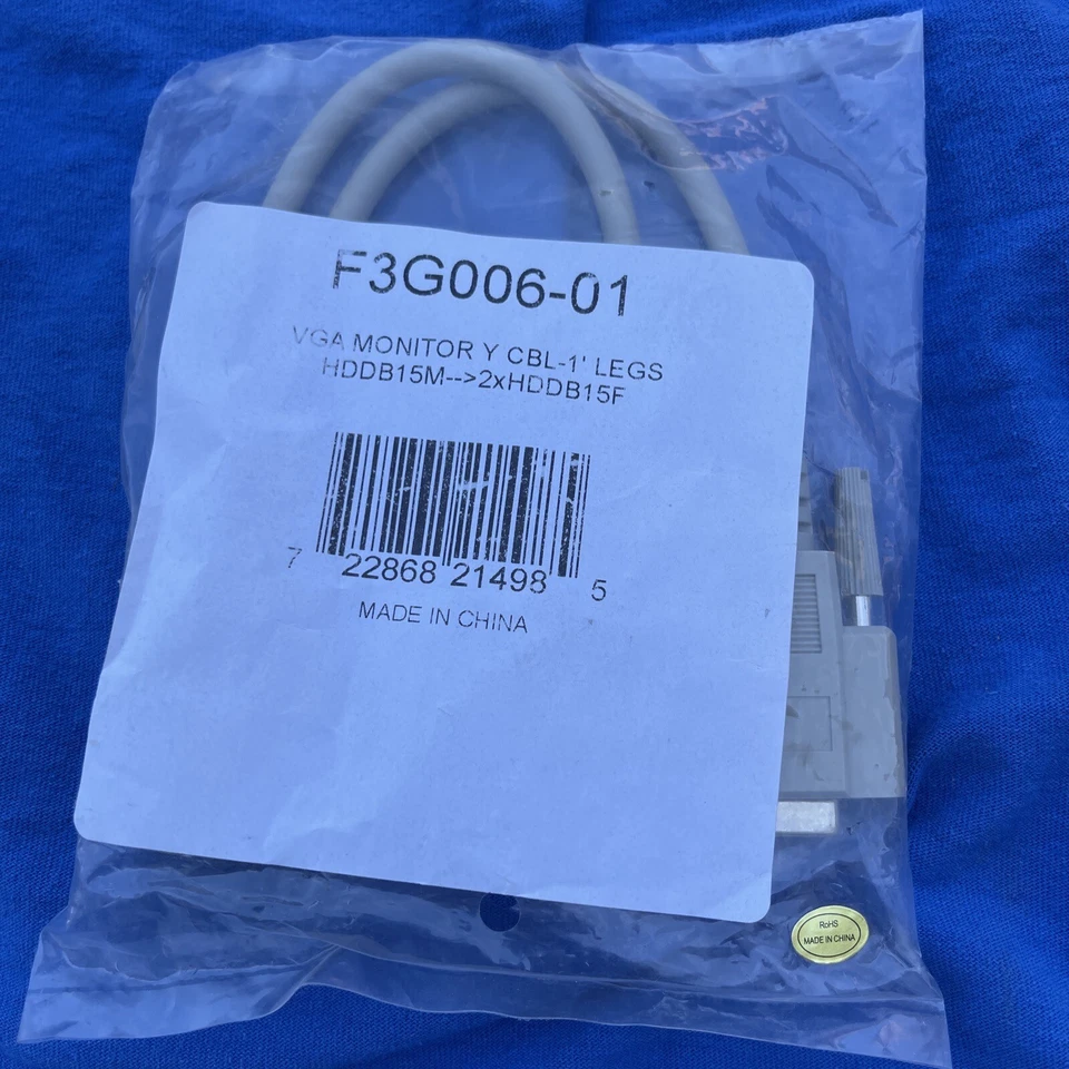Belkin Monitor Display Cable F3G-006-01 - Image 3 of 3