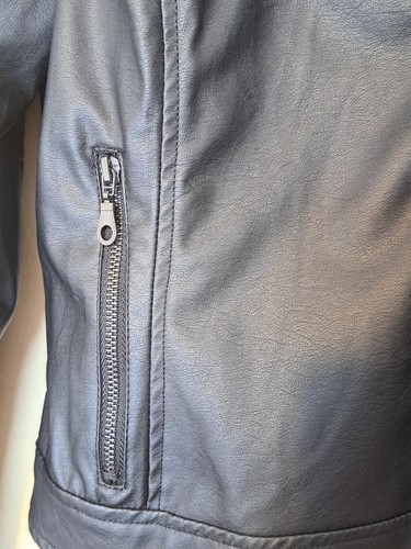 Maralyn & Me Junior Kunstlederjacke Farbe Schwarz Größe XL - Bild 5 von 6