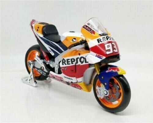 MAISTO 2021 Repsol Equipe Honda # 93 M.Marquez Diecast Modelo De  Motociclismo De Corrida De Carro De Brinquedo Yamaha Fábrica De 46 V.Rossi