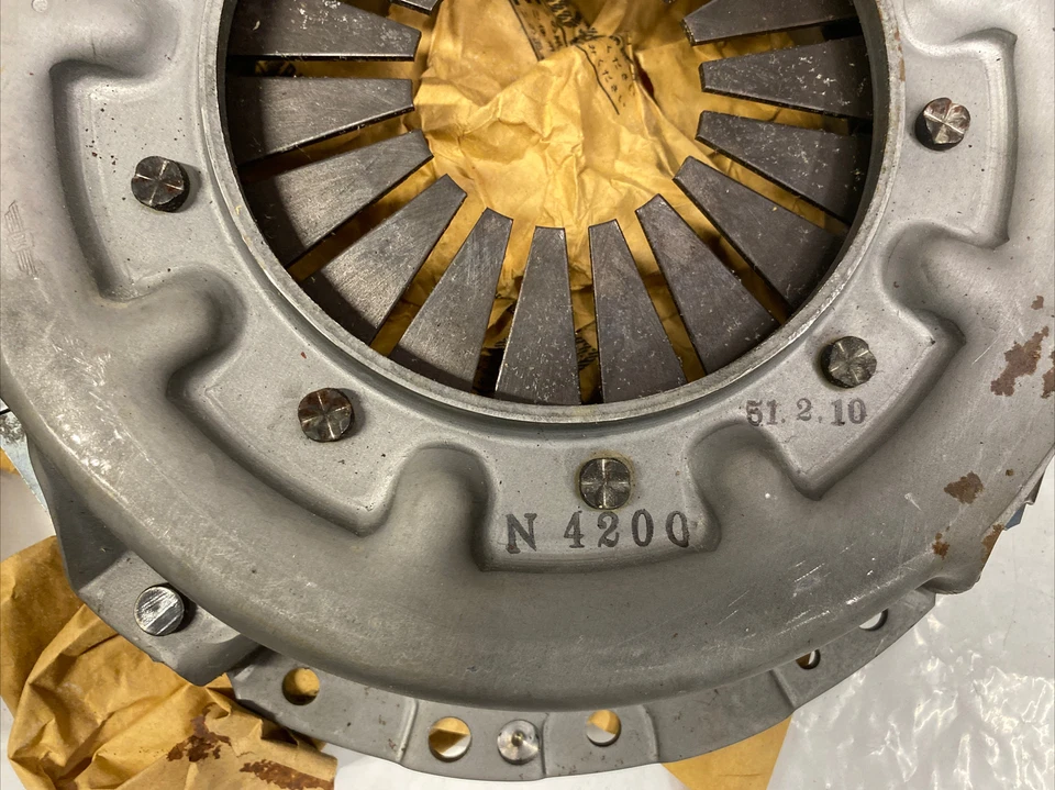 Пластина давления муфты Datsun 280Z 2+2 1975-77 NOS и соответствующий диск муфты - Изображение 4 из 4