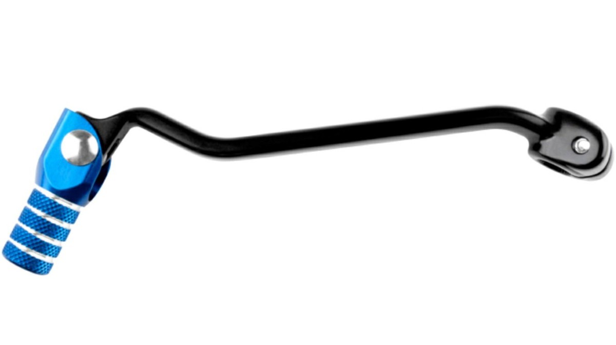 TUSK Folding Shift Lever Black/Blue Tip For Yamaha TTR