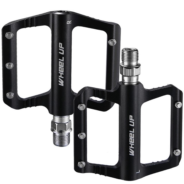 wide flat pedals