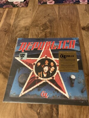 Republica Republica Blue Vinyl LP 