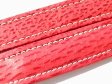 Breitling Band 18mm 95/80 red roja Strap Shark 014-18