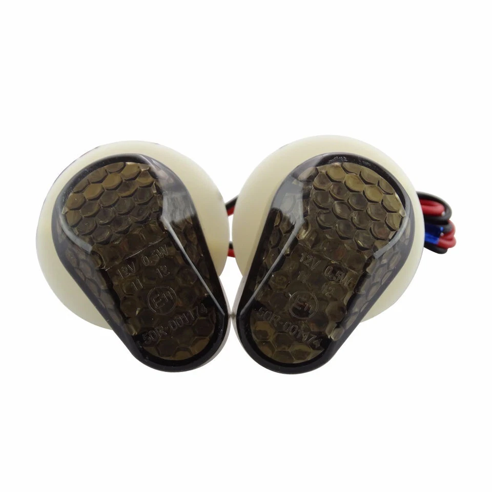 Indicador de luz de señal de giro LED de montaje empotrado para Yamaha YZF-R1R3 R6 YZF-R25 SR400 Foto 2 de 4