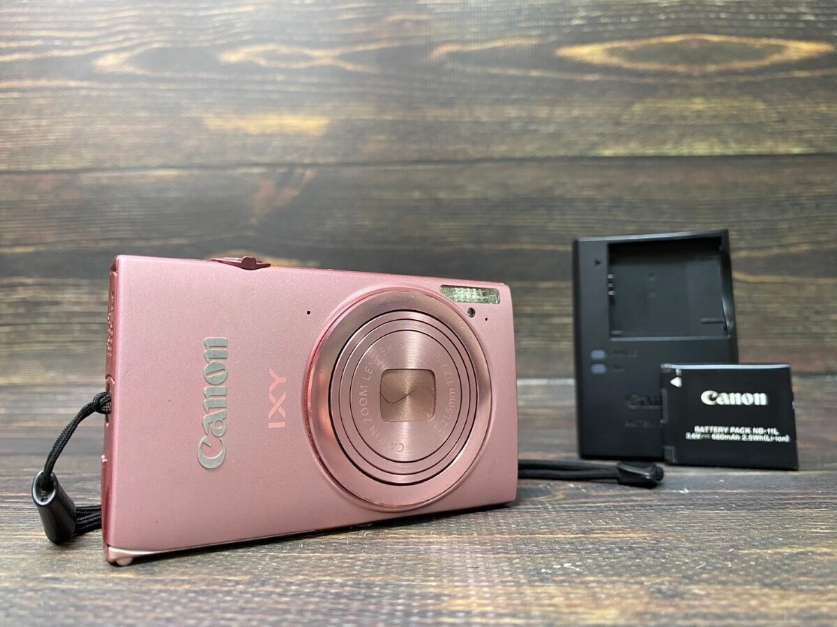 Good] Canon IXY 430F Compact Digital Camera Pink 16.1MP