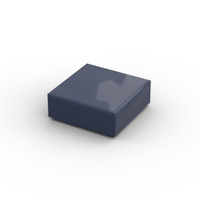 Lego 10X Fliese Platte 1X1 Tile Plate 3070B Dunkelblau Dark Blue