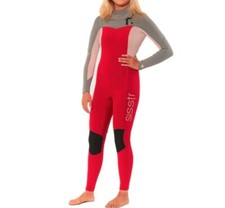 SISSTREVOLUTION 7 SEAS 3/2 CZ Youth Wetsuit - RED - Size 12 - NWT