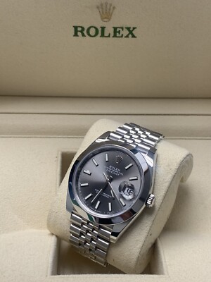 Rolex Datejust 41mm BRAND NEW FULL SET BOX AND PAPERS Rhodium Jubilee 126300