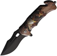 ElitEdge Assisted Folding Knife 3.75" Stainless Steel Blade Synthetic Handle